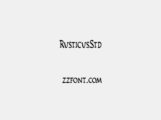 RusticusStd