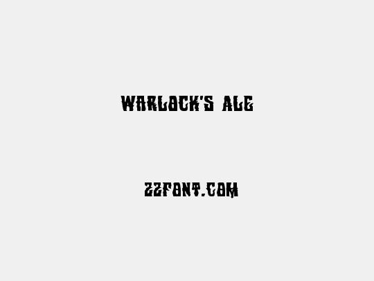 Warlock's Ale