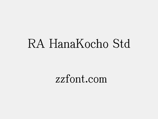 RA HanaKocho Std