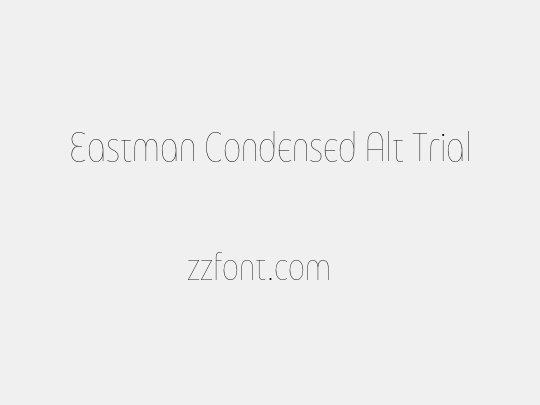 Eastman Condensed Alt Trial
