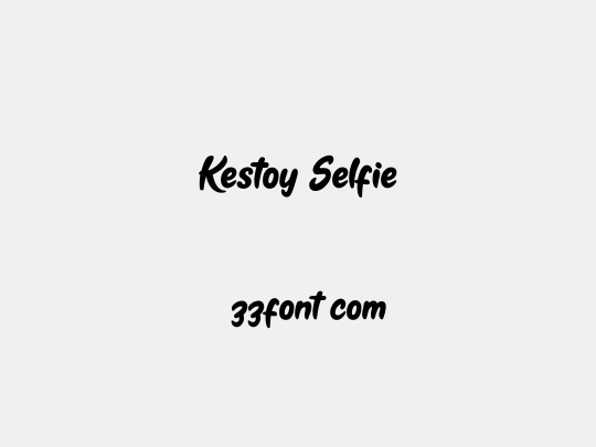 Kestoy Selfie
