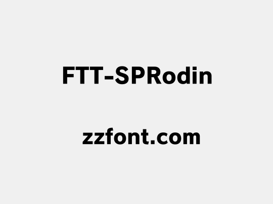 FTT-SPRodin