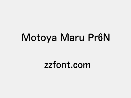 Motoya Maru Pr6N
