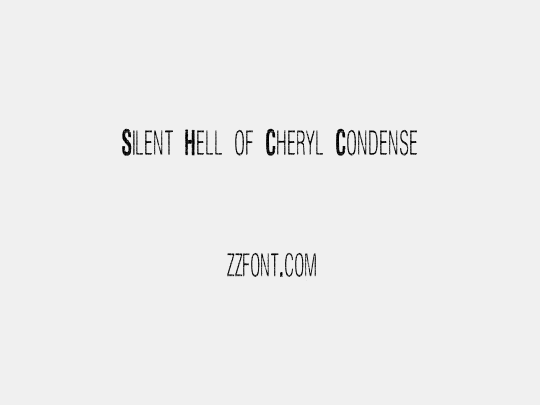 Silent Hell of Cheryl Condense