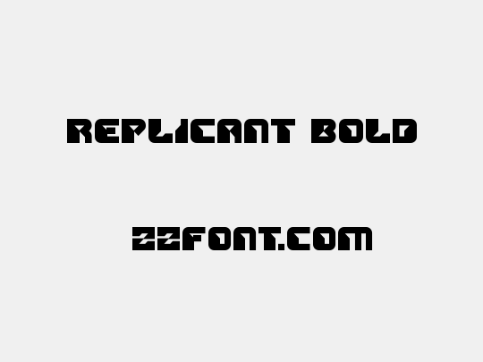 Replicant Bold