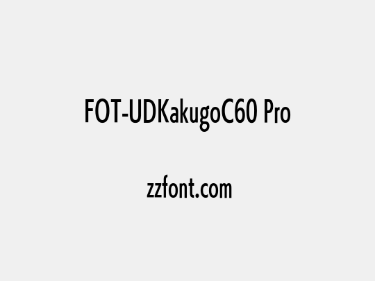 FOT-UDKakugoC60 Pro