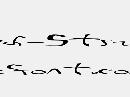 001 Stretched-Strung Very Wide