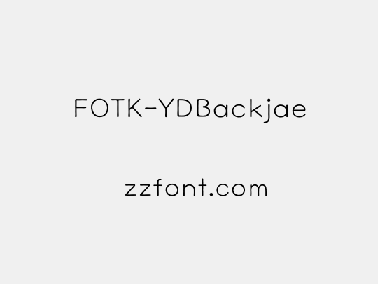 FOTK-YDBackjae