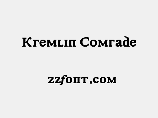 Kremlin Comrade
