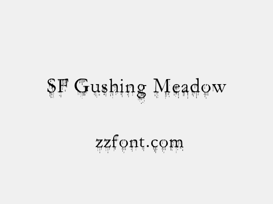 SF Gushing Meadow