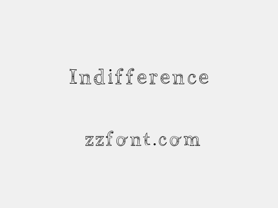 Indifference
