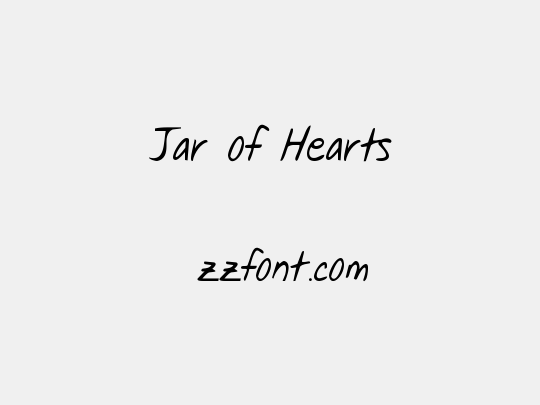Jar of Hearts