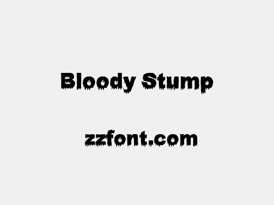 Bloody Stump
