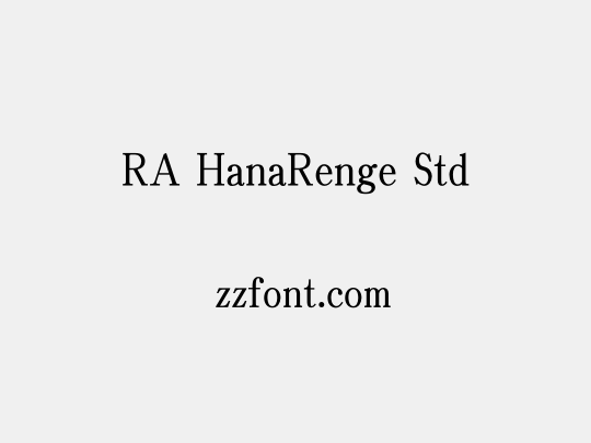 RA HanaRenge Std