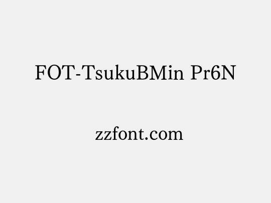 FOT-TsukuBMin Pr6N