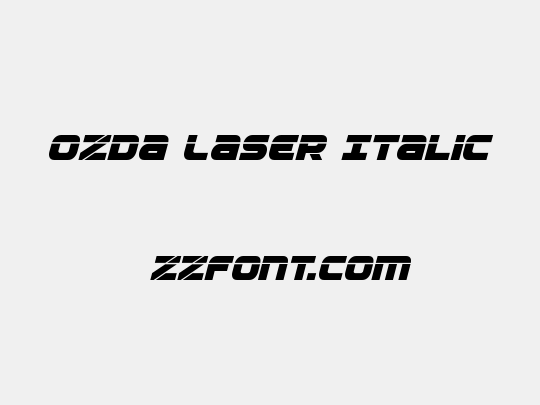 Ozda Laser Italic