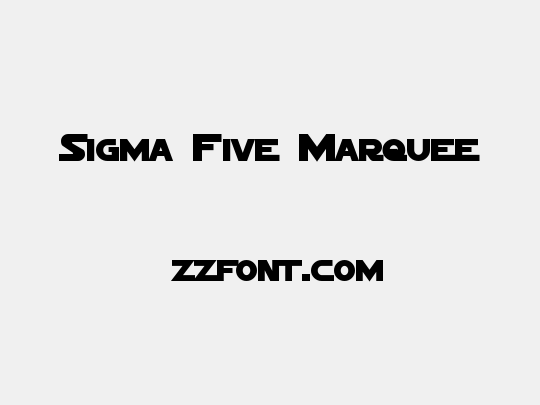 Sigma Five Marquee