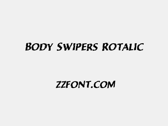 Body Swipers Rotalic