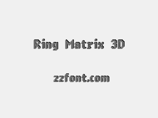 Ring Matrix 3D