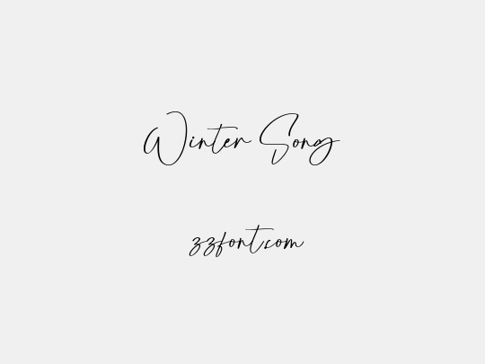 Winter Song