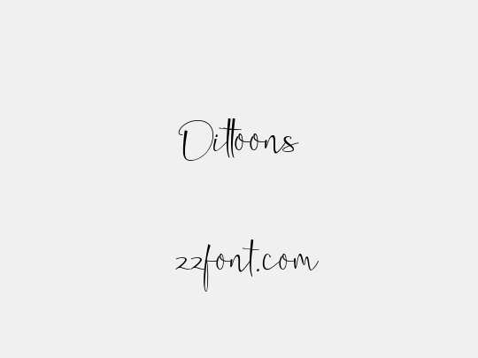 Dittoons