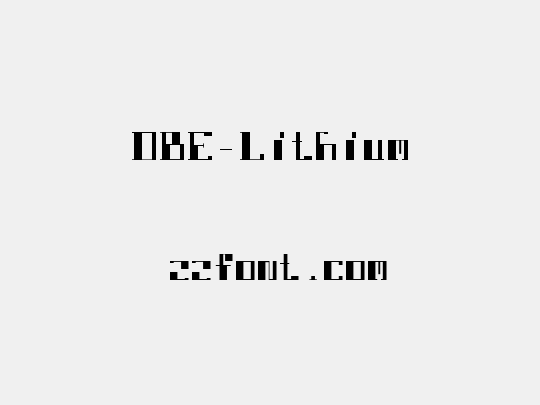 DBE-Lithium