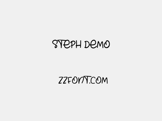 Steph Demo