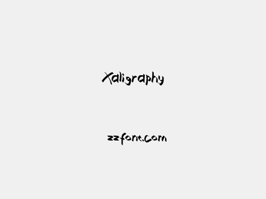 Xaligraphy