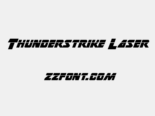 Thunderstrike Laser