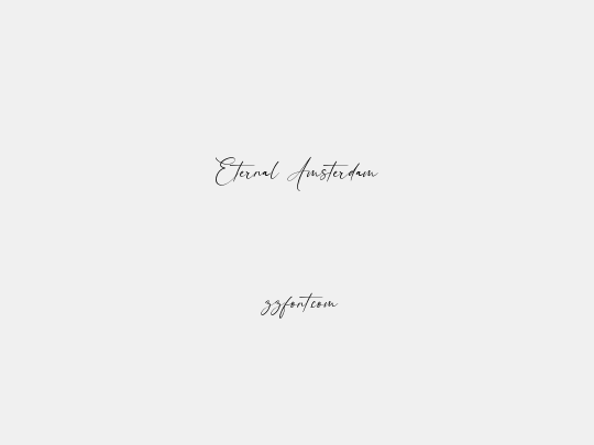 Eternal Amsterdam