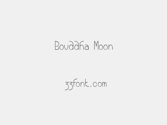 Bouddha Moon