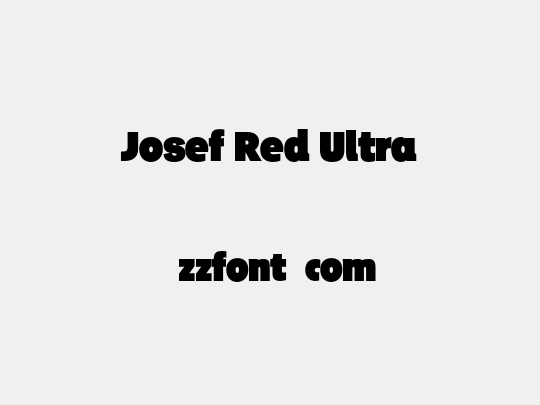 Josef Red Ultra