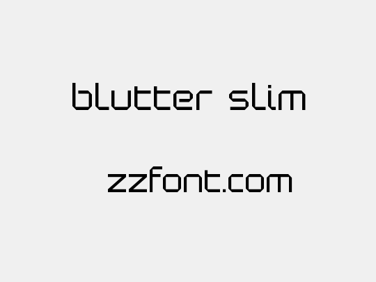 Blutter Slim