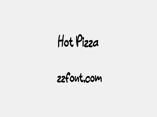 Hot Pizza