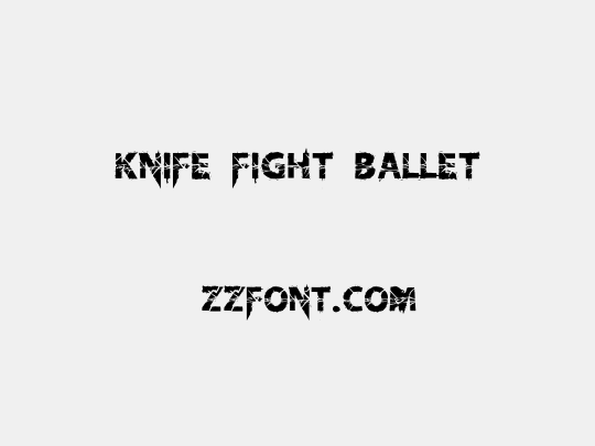 Knife Fight Ballet