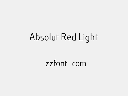 Absolut Red Light