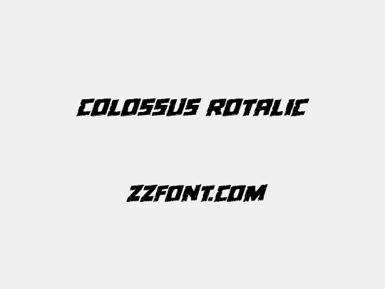 Colossus Rotalic