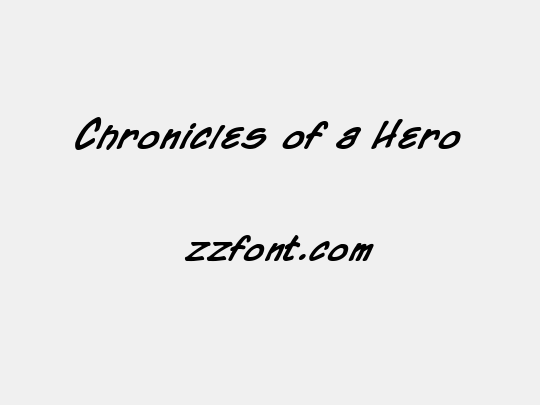 Chronicles of a Hero