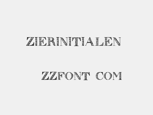 Zierinitialen 1