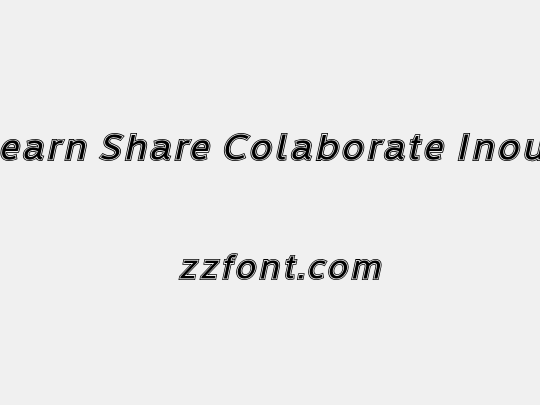 Learn Share Colaborate Inout