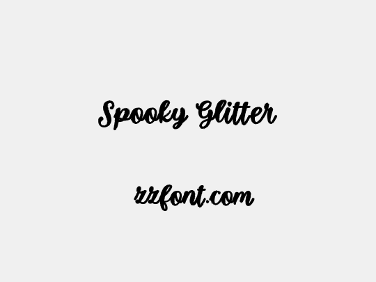 Spooky Glitter
