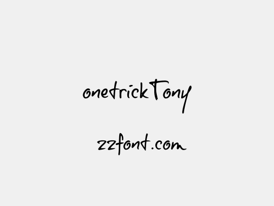onetrickTony