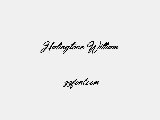 Halingtone William