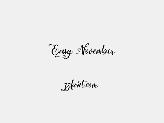 Easy November