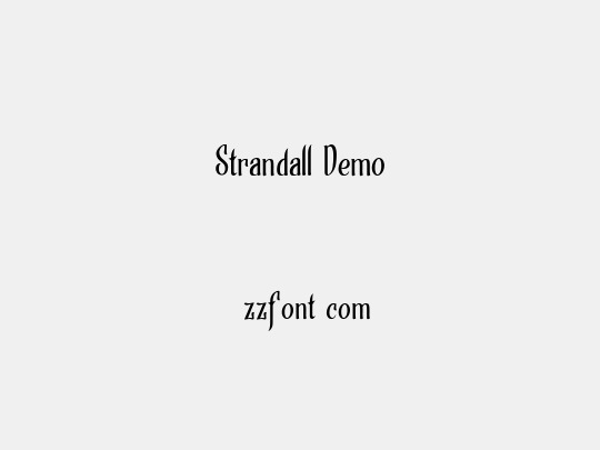 Strandall Demo