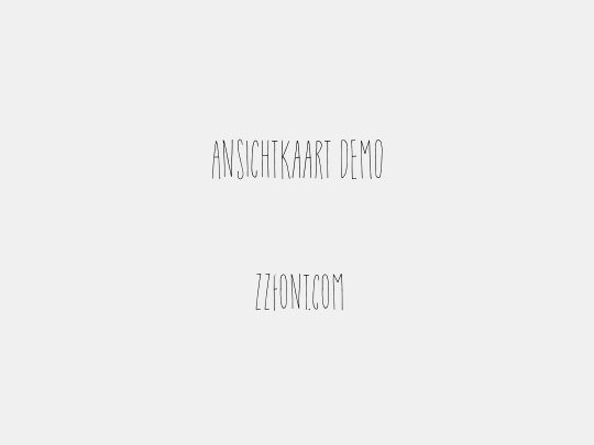 Ansichtkaart DEMO