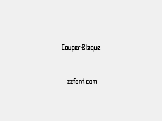 CouperBlaque