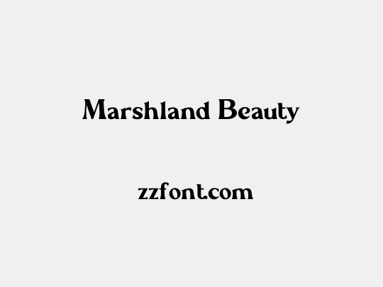 Marshland Beauty