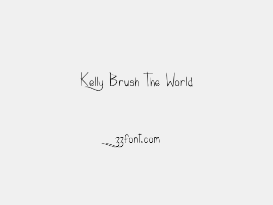 Kelly Brush The World
