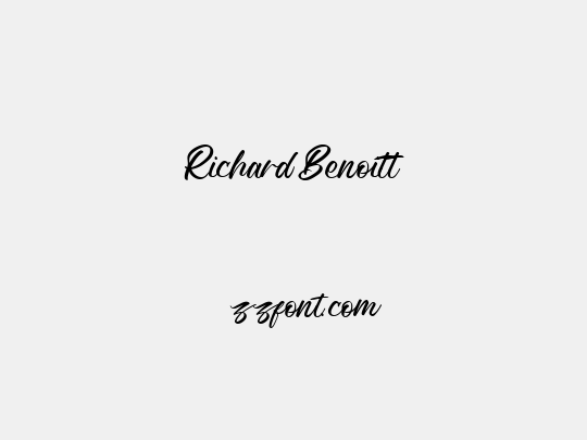 Richard Benoitt